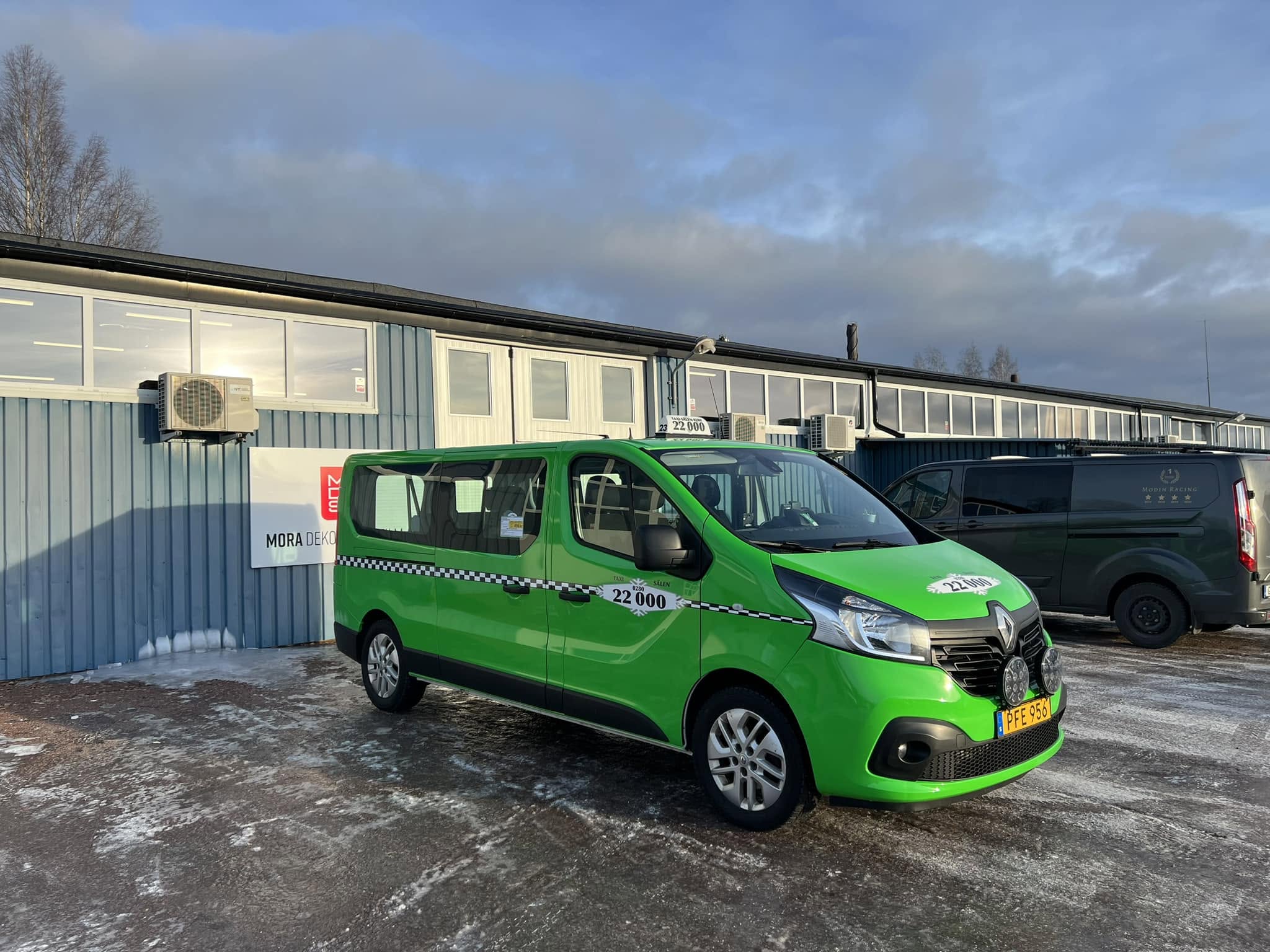 Personbilar och taxibussar Sälen